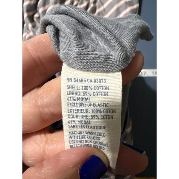 American Eagle Babydoll Striped Sundress Size 14 abeachy Vacation Sun Summer - Picture 7 of 9